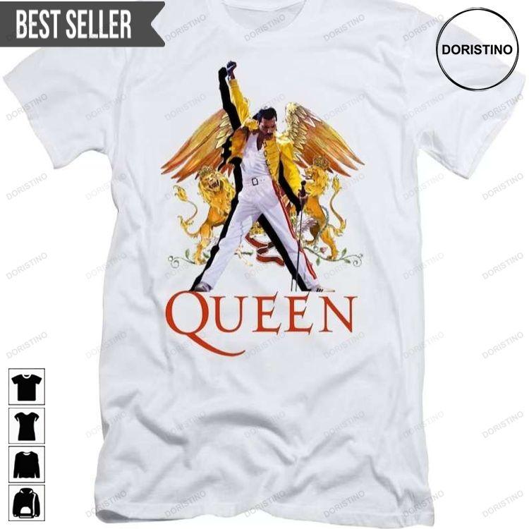 Freddie Mercury Queen Band Short-sleeve Doristino Sweatshirt Long Sleeve Hoodie
