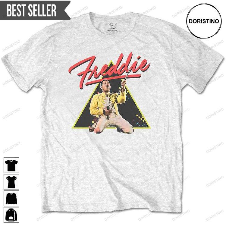 Freddie Mercury Singer Triangle Unisex Doristino Hoodie Tshirt Sweatshirt