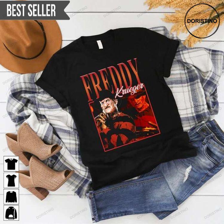 Freddy Krueger Nightmare On Elm Street Unisex Doristino Tshirt Sweatshirt Hoodie