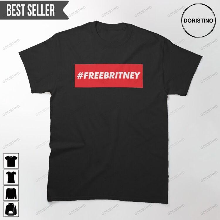 Free Britney Freebritney Red Unisex Doristino Tshirt Sweatshirt Hoodie
