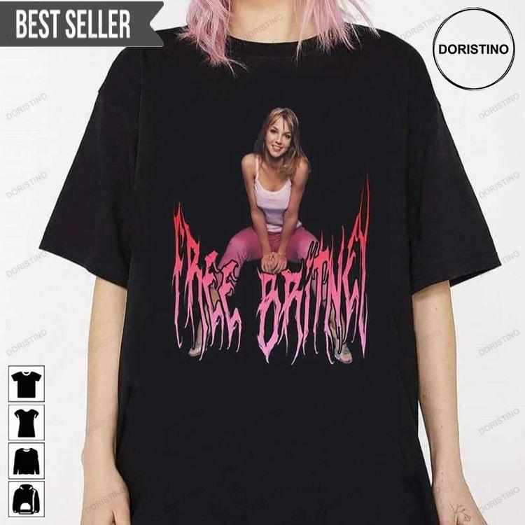 Free Britney Spear Pop Singer Doristino Sweatshirt Long Sleeve Hoodie