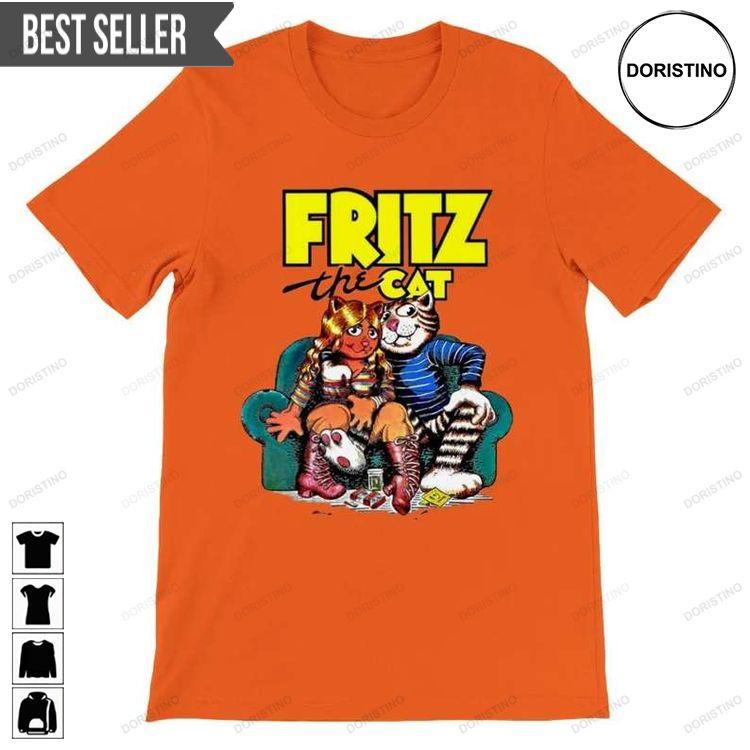 Fritz The Cat Movie Doristino Tshirt Sweatshirt Hoodie