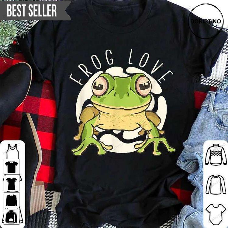 Frog Love Toad Frog Catcher Hunter Amphibian Catching Doristino Sweatshirt Long Sleeve Hoodie