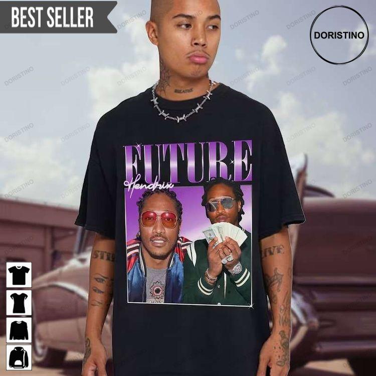 Future Hendrix Rap Music Short Sleeve Doristino Hoodie Tshirt Sweatshirt