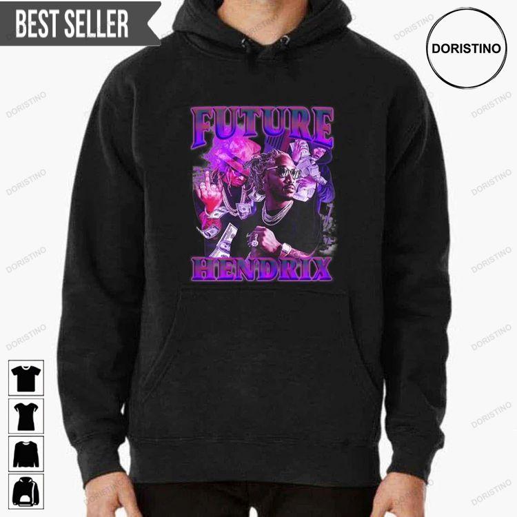 Future Hendrix Rapper Hip Hop Music Retro Doristino Sweatshirt Long Sleeve Hoodie