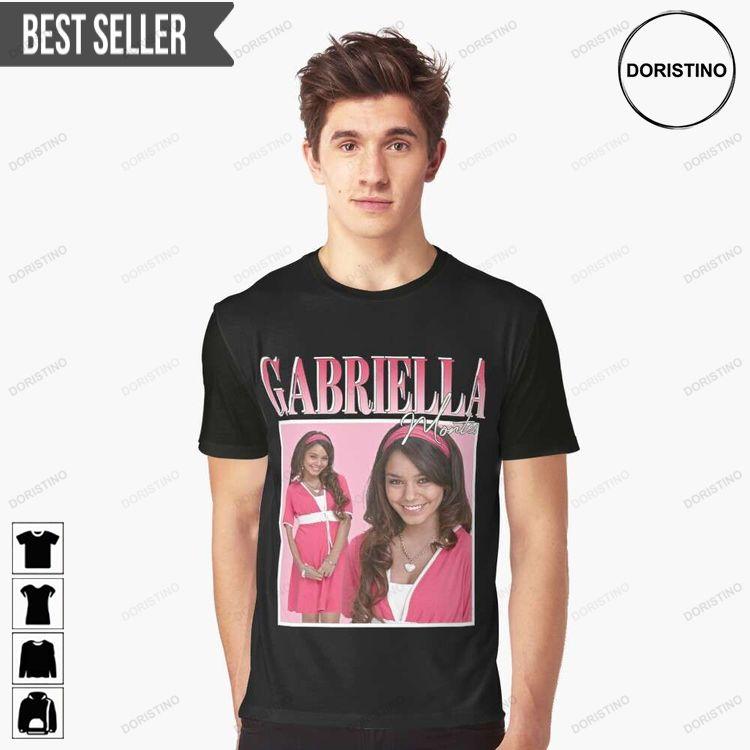 Gabriella Montez High School Musical Unisex Doristino Tshirt Sweatshirt Hoodie