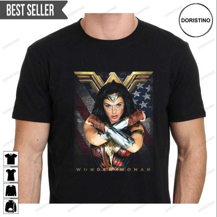 Gal Gadot Wonder Woman Superhero Movie Doristino Sweatshirt Long Sleeve Hoodie