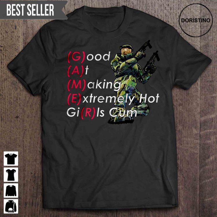 Gamer Good At Making Extremely Hot Girls Cum Halo 2 Doristino Hoodie Tshirt Sweatshirt