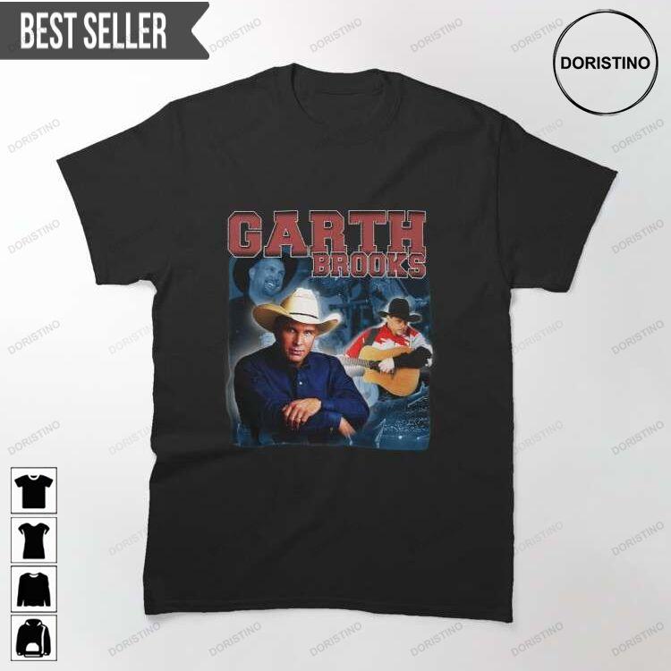 Garth Brooks Tribute Vintage Bootleg Unisex Doristino Tshirt Sweatshirt Hoodie