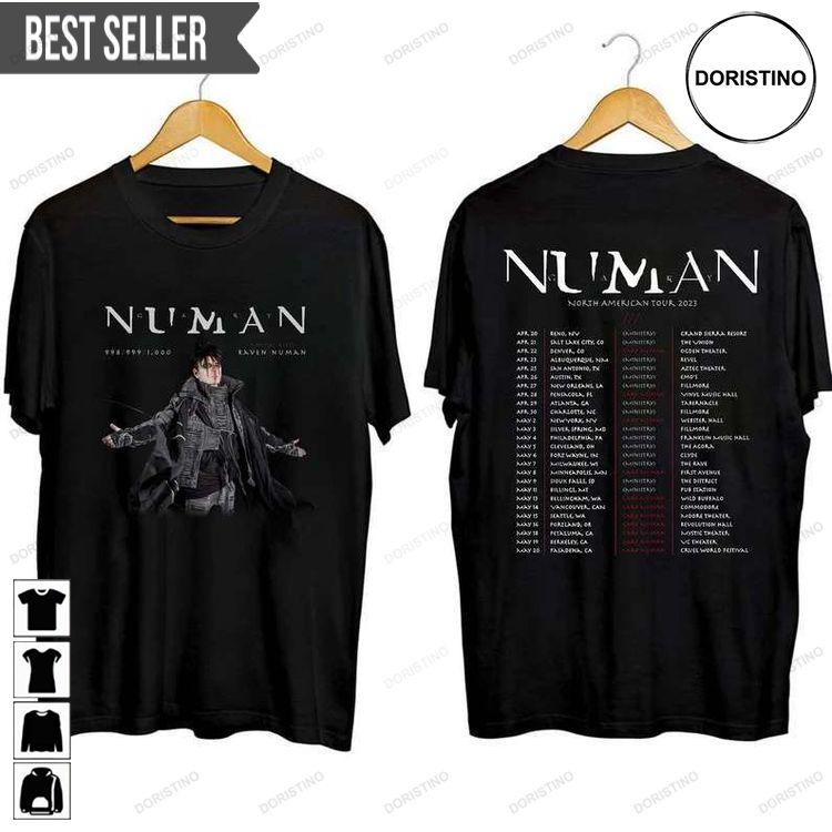 Gary Numan North American Tour 2023 Short-sleeve Doristino Hoodie Tshirt Sweatshirt