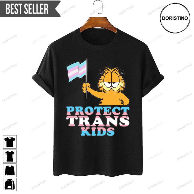 Gay Garfield Protect Trans Unisex Doristino Tshirt Sweatshirt Hoodie