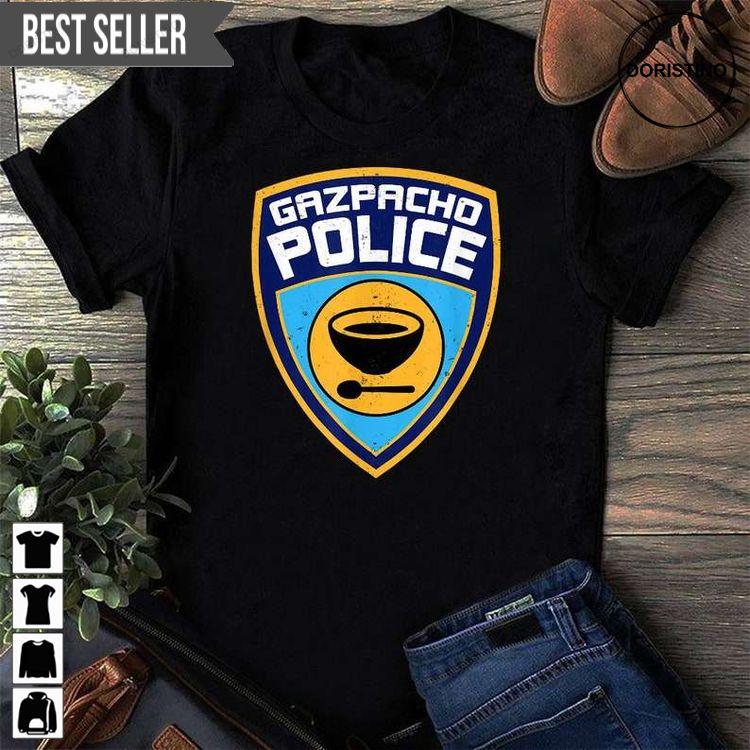 Gazpacho Police Unisex Doristino Hoodie Tshirt Sweatshirt