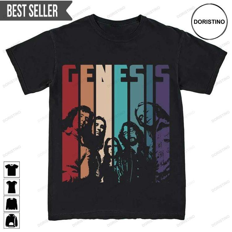 Genesis Retro Rock Band For Men And Women Doristino Tshirt Sweatshirt Hoodie