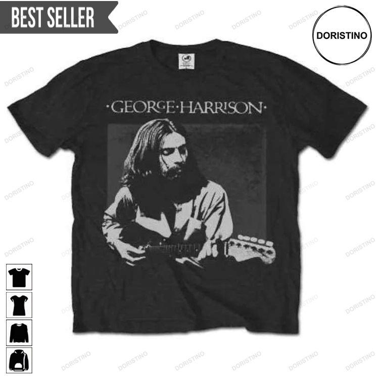 George Harrison Musician Live Portrait Unisex Doristino Sweatshirt Long Sleeve Hoodie