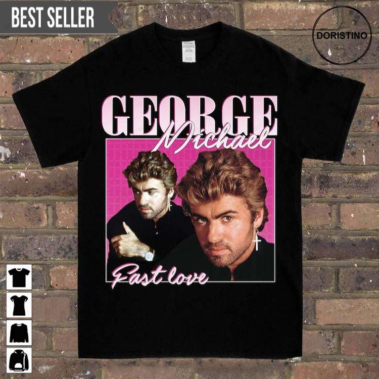 George Michael Vintage Unisex Doristino Tshirt Sweatshirt Hoodie