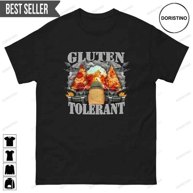 Gluten Tolerant Oddly Specific Meme Short-sleeve Doristino Sweatshirt Long Sleeve Hoodie