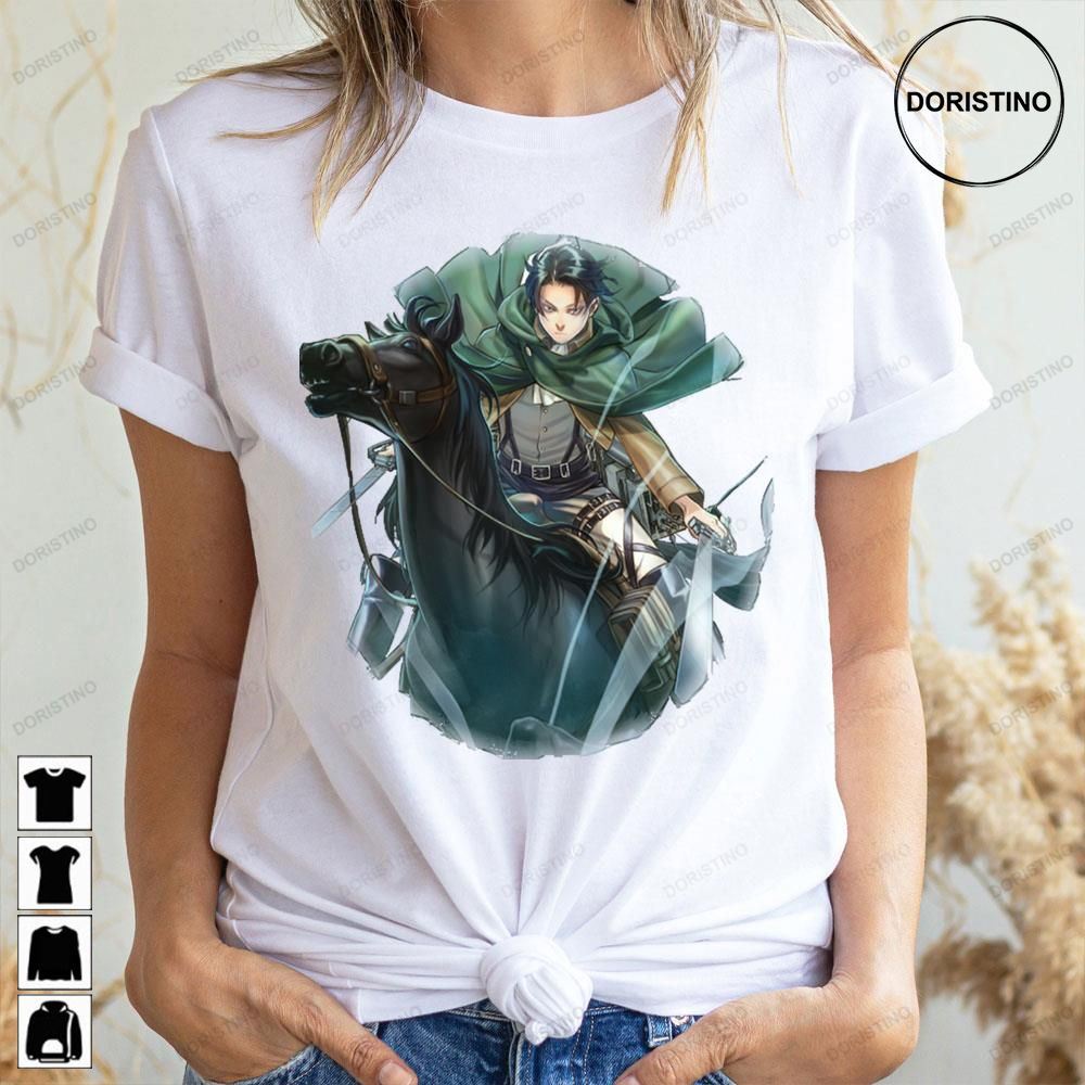 Captain Levi Ahead Code Geass Doristino Awesome Shirts