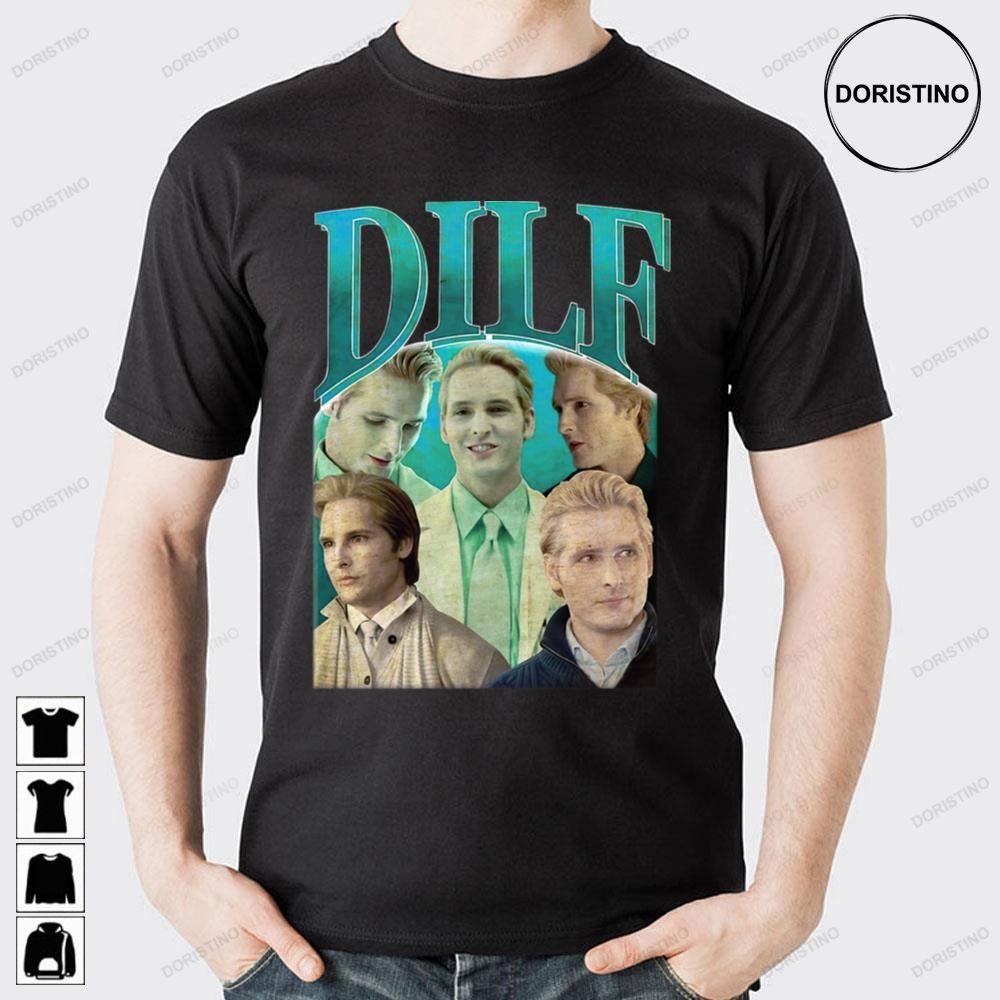 Carlisle Cullen Vintage Retro 90s The Original Dilf Twilight Saga Doristino Limited Edition T-shirts