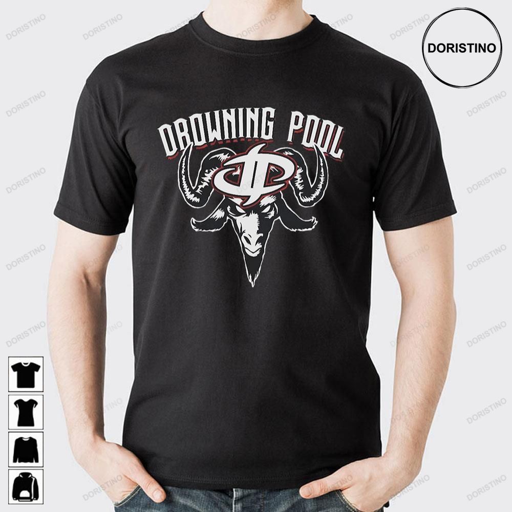 Graphic Art Drowning Pool Doristino Limited Edition T-shirts