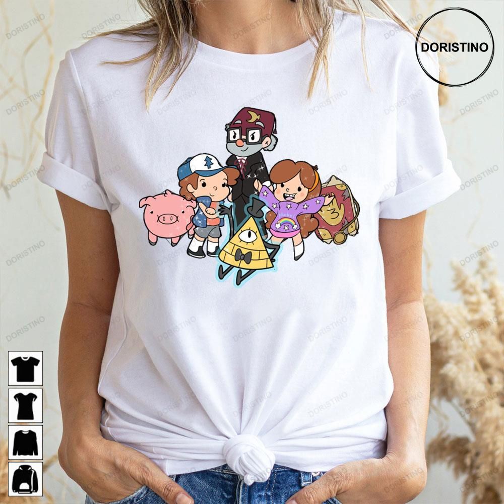 Gravity Falls Friends Doristino Awesome Shirts