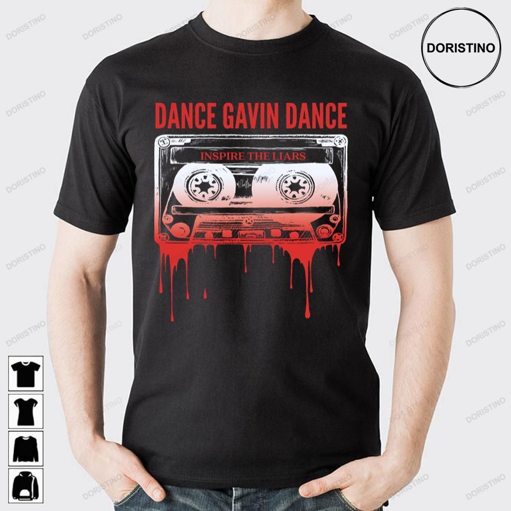 Inspire The Liars Dance Gavin Dance Doristino Limited Edition T-shirts