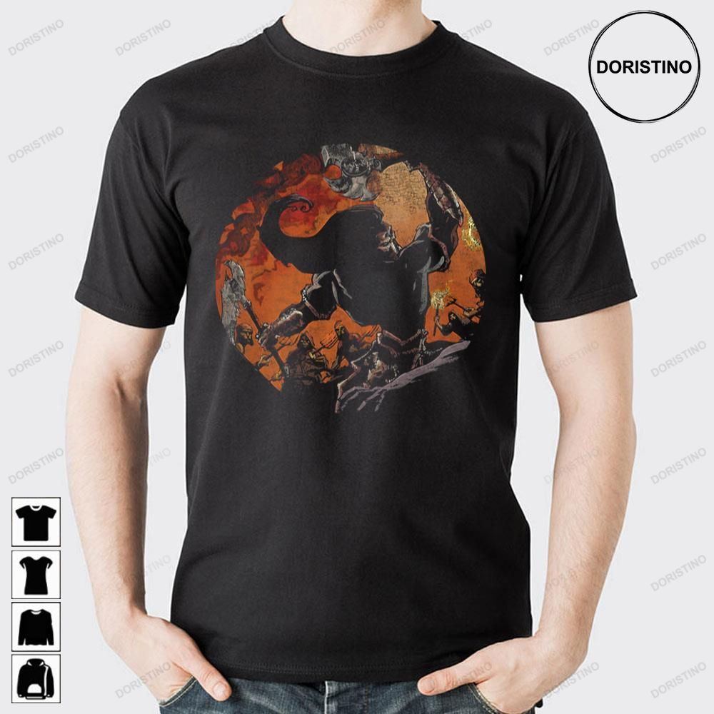 Orange Pencil Color Darksiders Doristino Limited Edition T-shirts