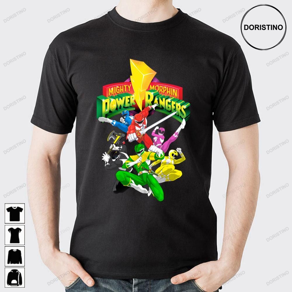 Power Rangers Action Doristino Limited Edition T-shirts