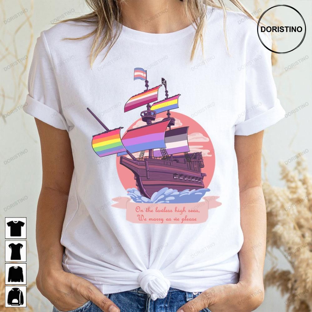 Pride Pirate Ship Doristino Limited Edition T-shirts