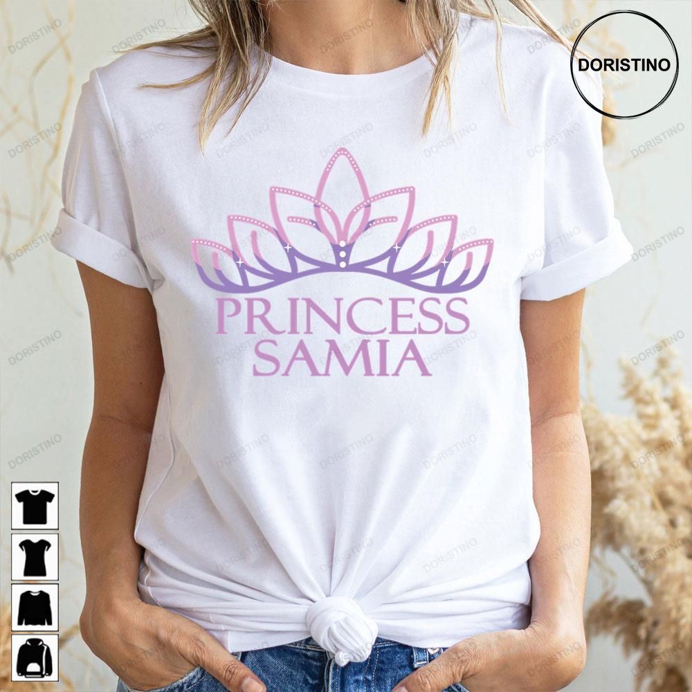 Princess Pink Purple Samia Doristino Awesome Shirts