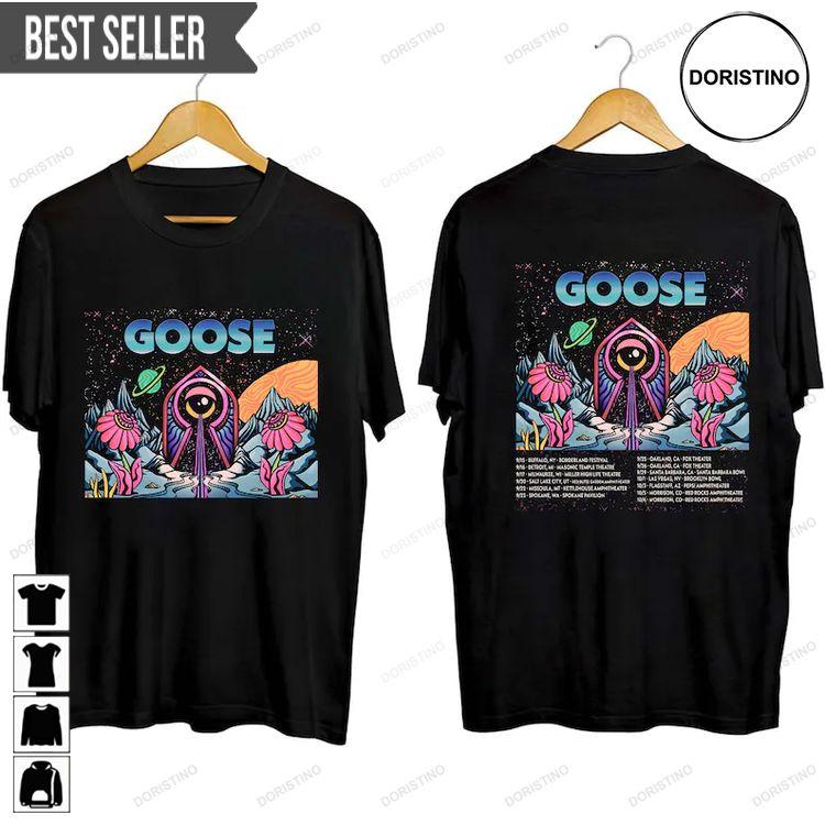 Goose Band Fall Tour 2023 Band Short-sleeve Hoodie Tshirt Sweatshirt