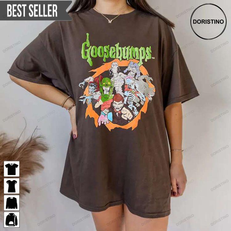 Goosebumps Horror Movie Halloween Sweatshirt Long Sleeve Hoodie