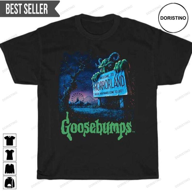 Goosebumps Horrorland Horror Vintage Halloween Tshirt Sweatshirt Hoodie