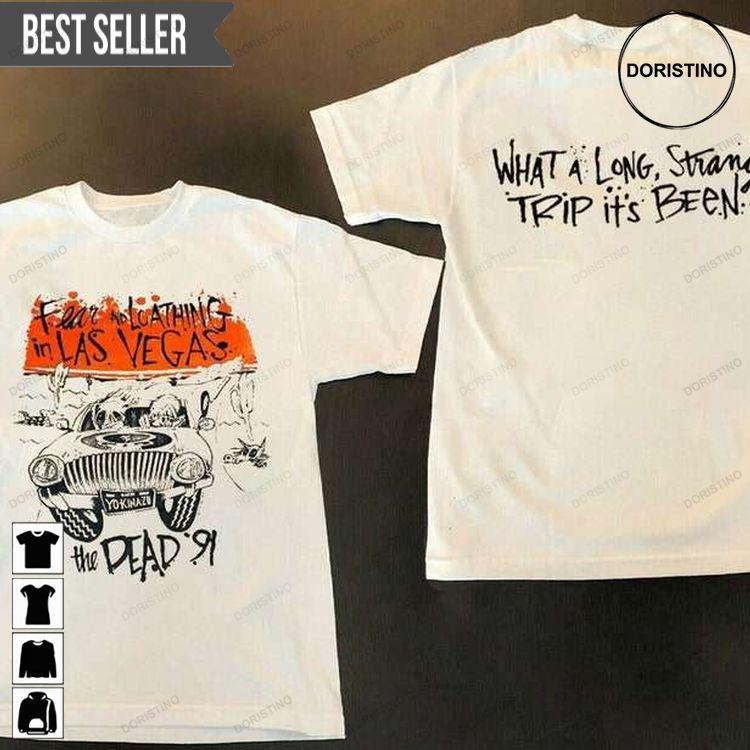 Grateful Dead 1991 Fear And Loathing In Las Vegas Summer Tour 91s Hoodie Tshirt Sweatshirt