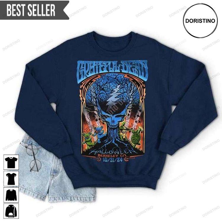 Grateful Dead 1991 Summer Tour Halloween Dead Hoodie Tshirt Sweatshirt