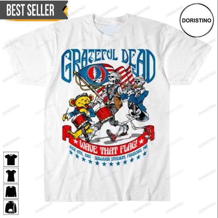 Grateful Dead 4th Of July Tshirt Sweatshirt Hoodie