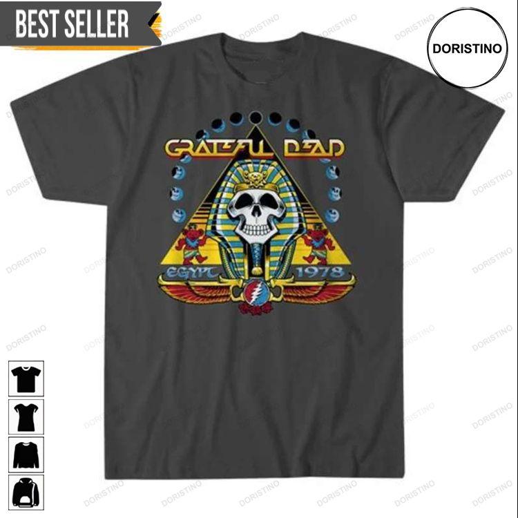 Grateful Dead Egypt 1978 Tour Sweatshirt Long Sleeve Hoodie