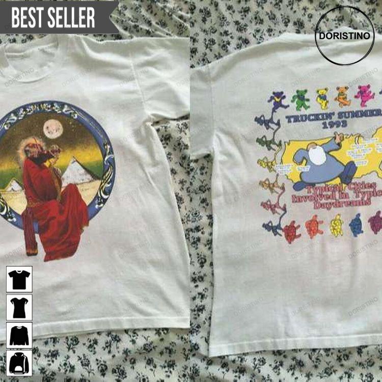 Grateful Dead Summer Tour Vintage 1993 Hoodie Tshirt Sweatshirt