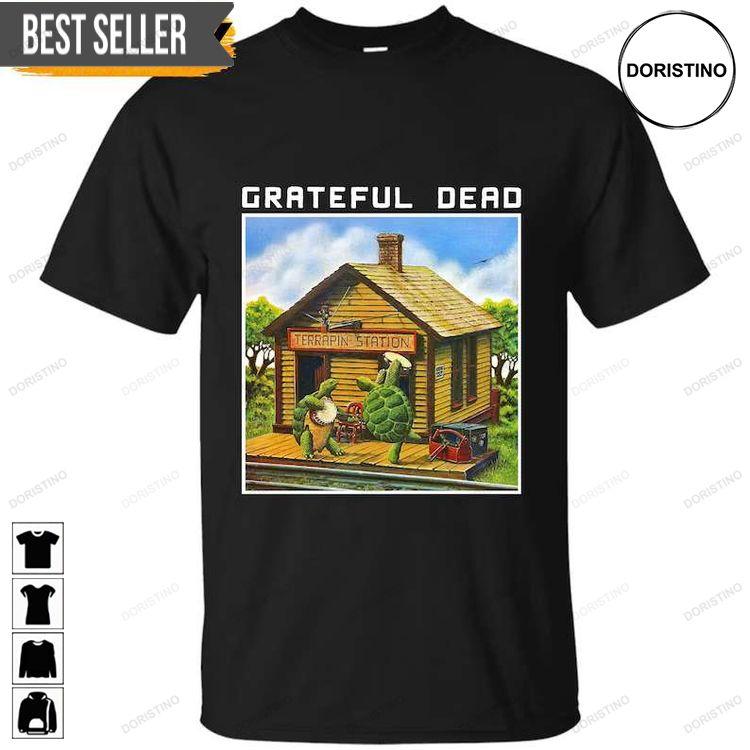 Grateful Dead Terrapin Station Black Hoodie Tshirt Sweatshirt