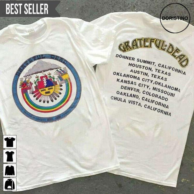 Grateful Dead Tour Vintage Tshirt Sweatshirt Hoodie