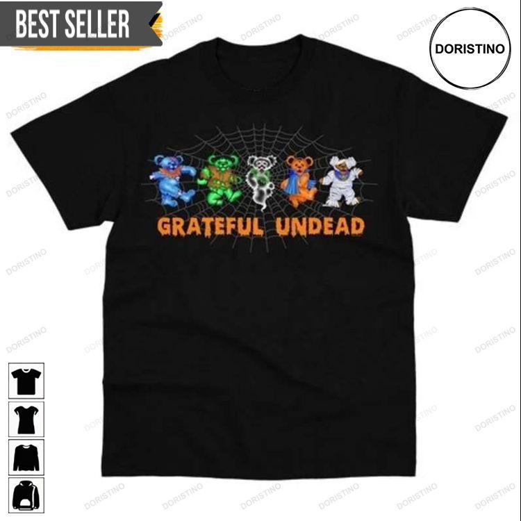 Grateful Dead Undead Bears Sweatshirt Long Sleeve Hoodie