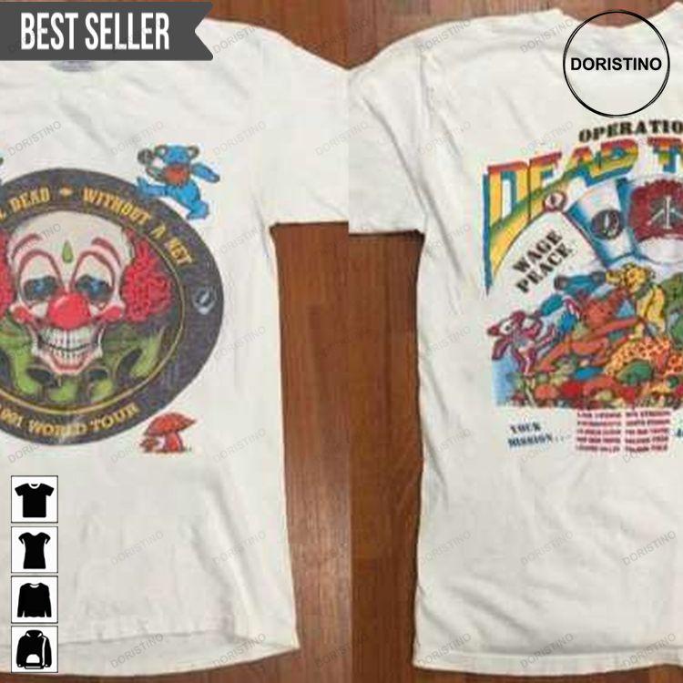 Grateful Dead Without A Net World Tour Unisex Graphic Hoodie Tshirt Sweatshirt