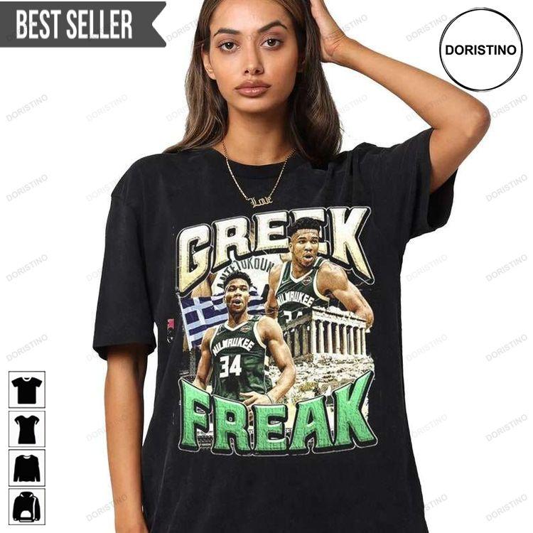 Greek Freak Giannis Antetokounmpo Nba Tshirt Sweatshirt Hoodie