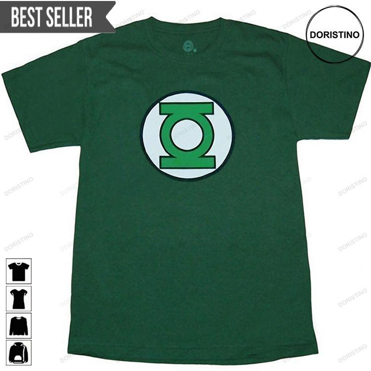 Green Lantern Glow Logo Adult Sweatshirt Long Sleeve Hoodie