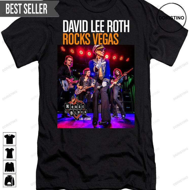 Greetings Card David Lee Roth Rocks Vegas Ver 2 Hoodie Tshirt Sweatshirt