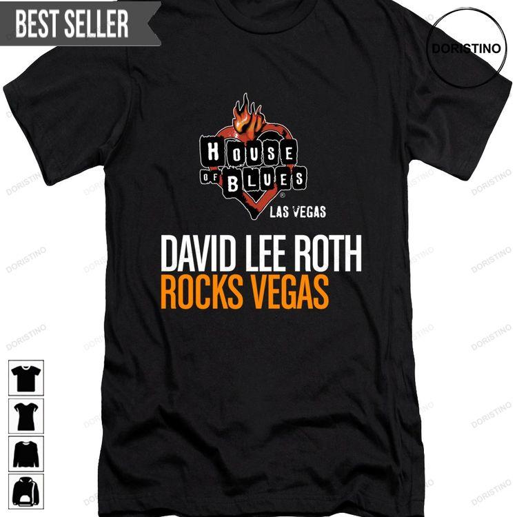 Greetings Card David Lee Roth Rocks Vegas Tshirt Sweatshirt Hoodie