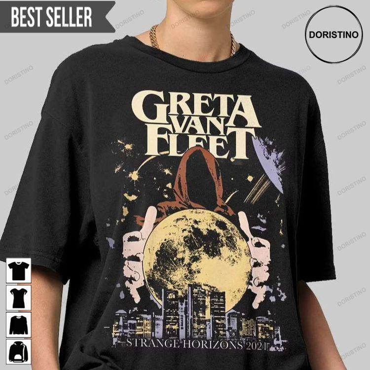 Greta Van Flee Strange Horizons 2021 Tour Sweatshirt Long Sleeve Hoodie