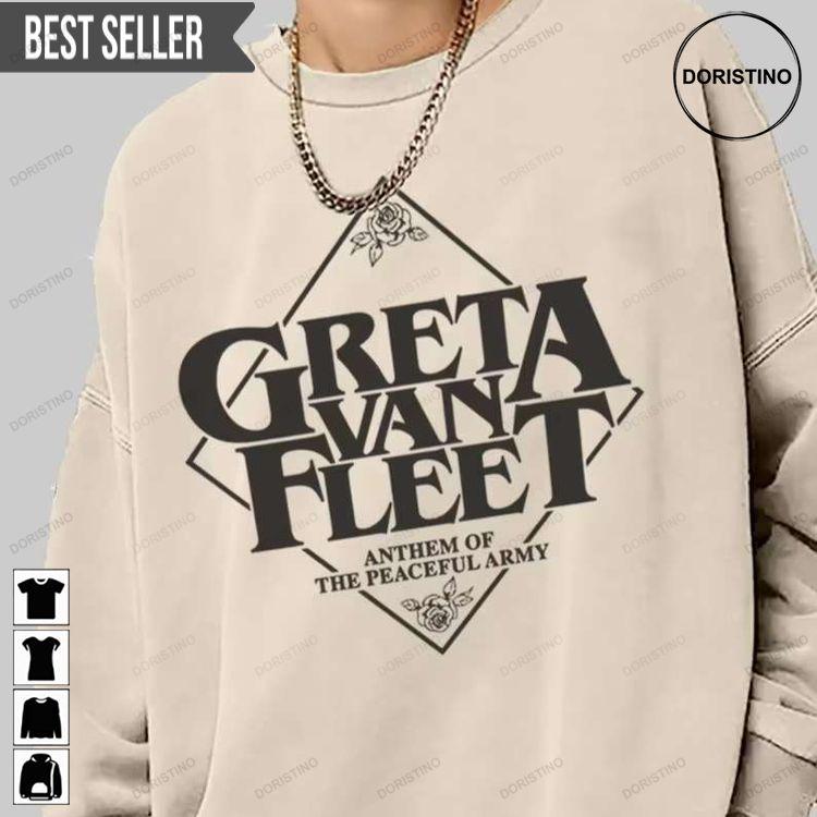 Greta Van Fleet 2021 Tour Concert Dates Ver 2 Hoodie Tshirt Sweatshirt