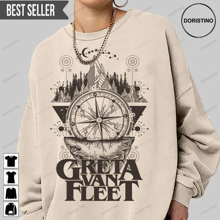 Greta Van Fleet Heat Above Tshirt Sweatshirt Hoodie