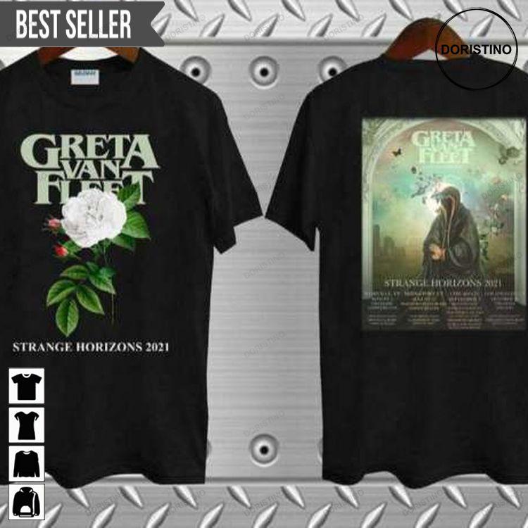 Greta Van Fleet Strange Horizons Tour 2021 Unisex Graphic Hoodie Tshirt Sweatshirt