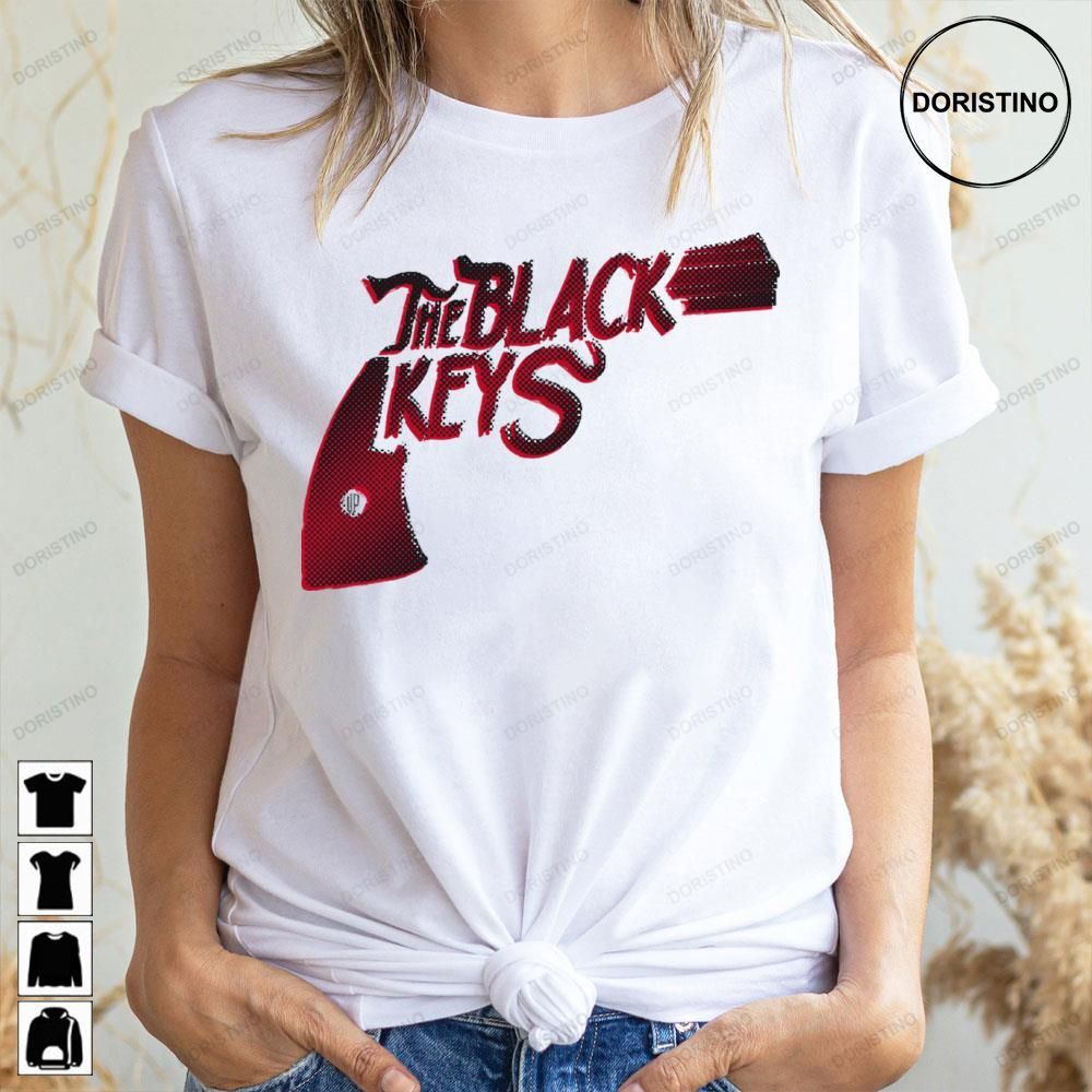 Red Gun The Black Keys Doristino Awesome Shirts